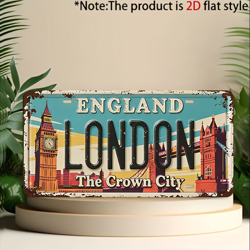 Home Office London - London England The Crown City Tin