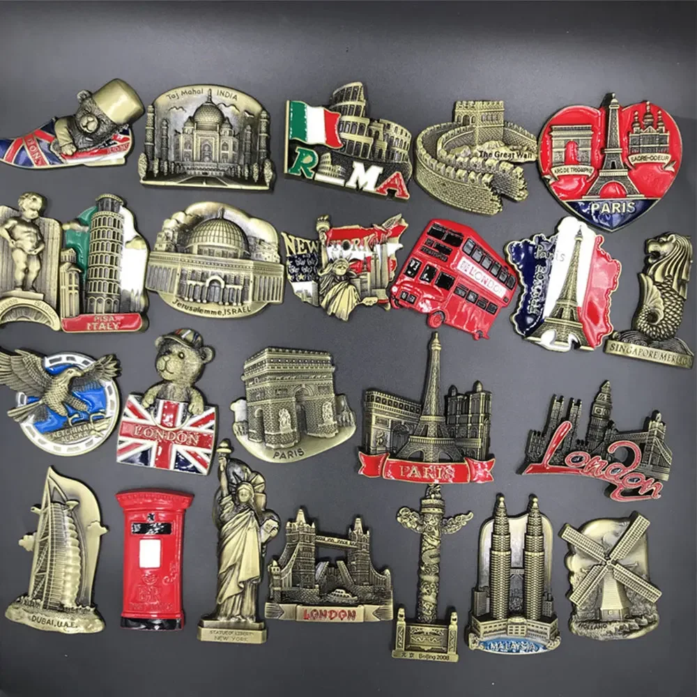 Home Office London - Home Decor Fridge Magnet Refrigerator Metal