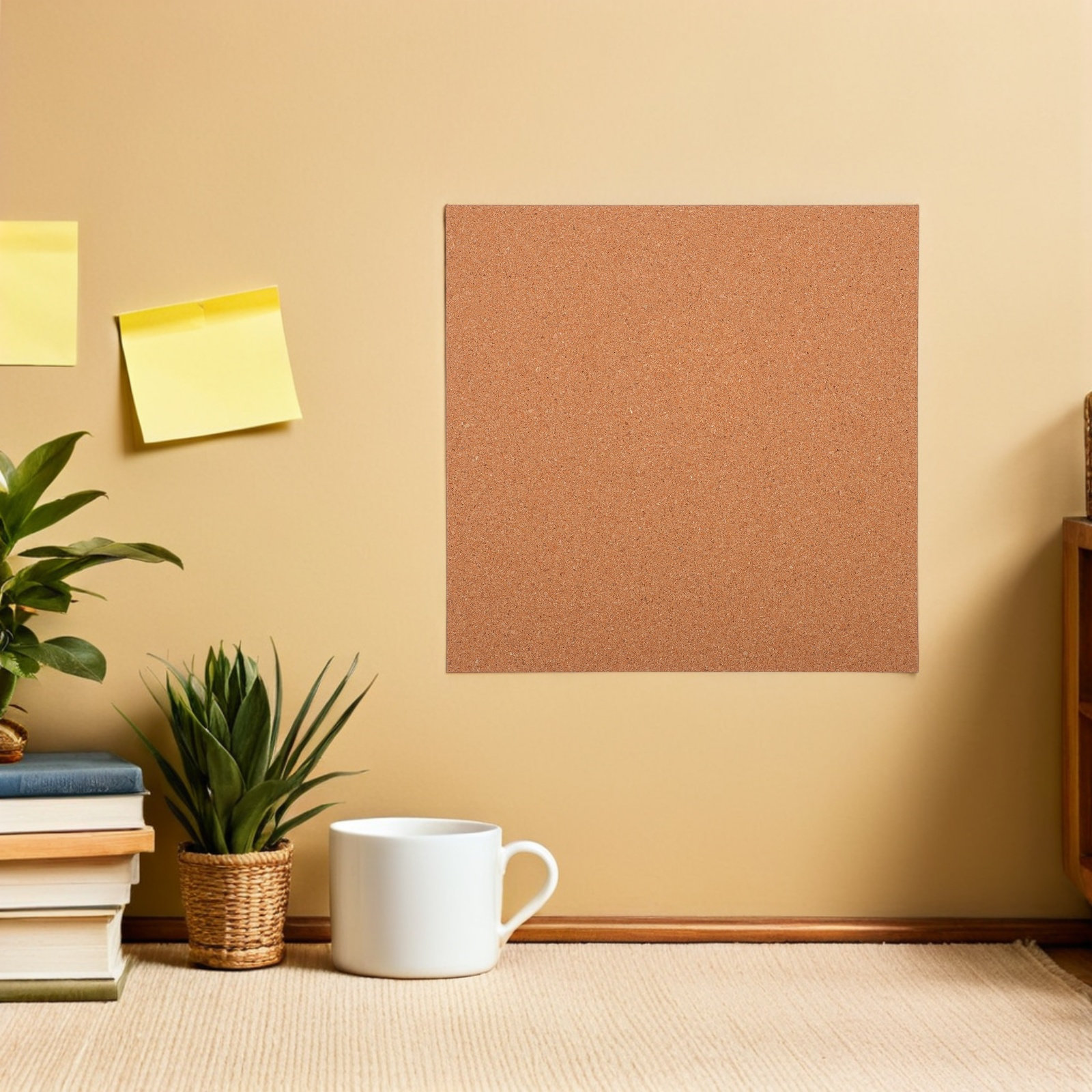 5Sheets Cork Board Wall Sheets - огляд і ціна Home Office Organization