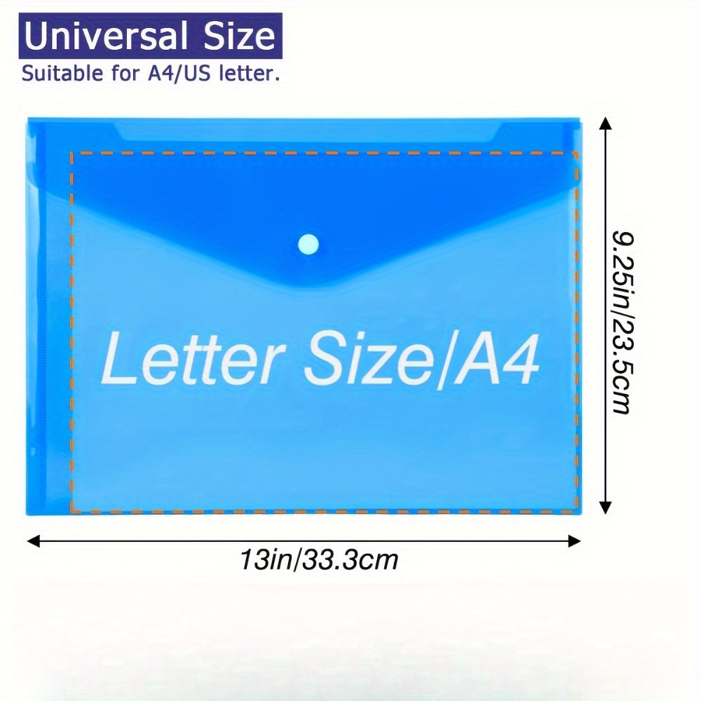 A4/Letter Size File Bags with  - огляд і ціна Home Office Organization