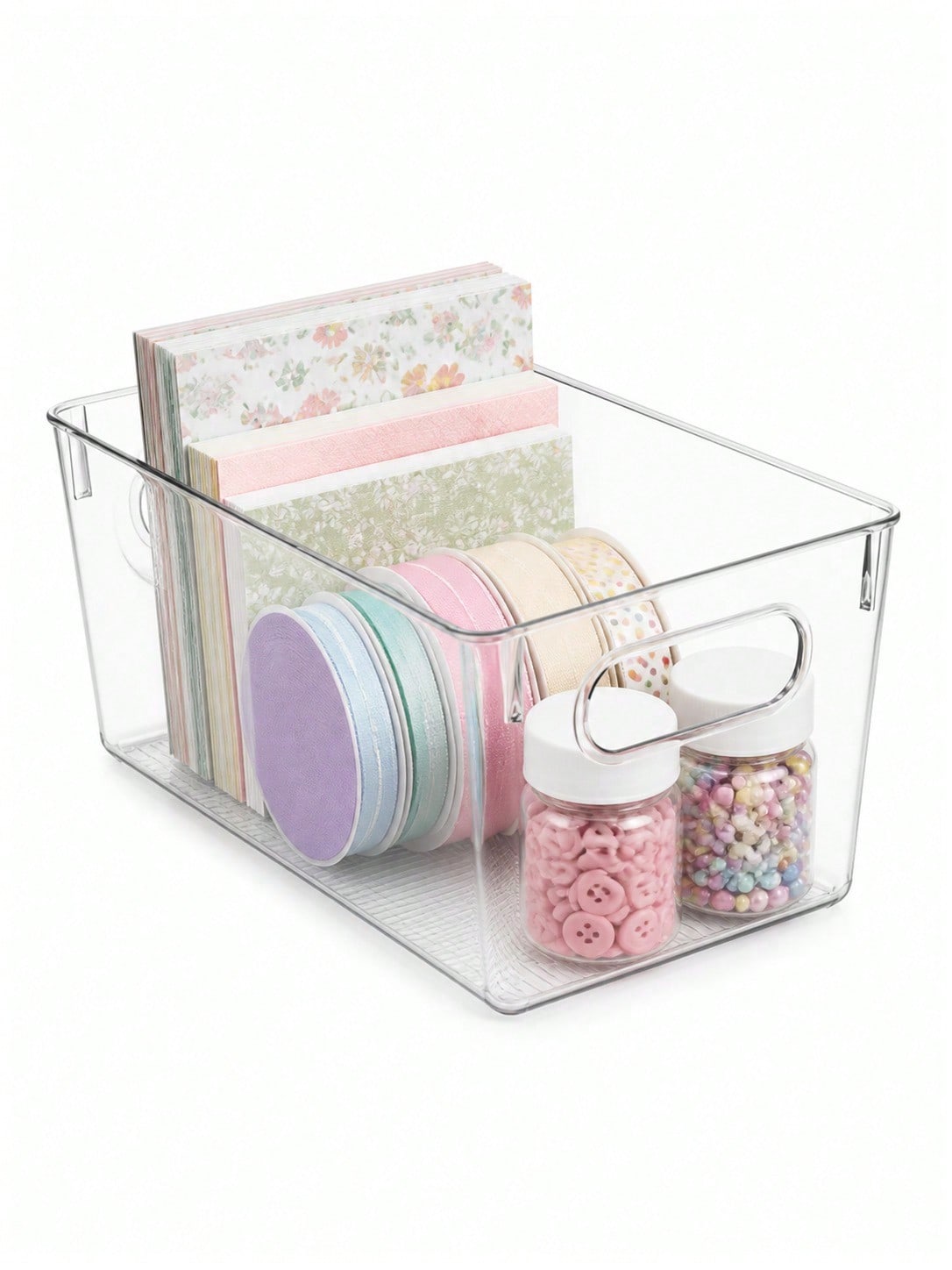 8-Pack Clear Storage Bins with - огляд і ціна Home Office Organization