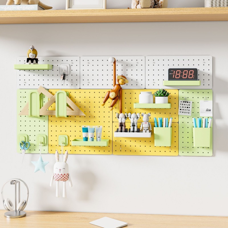 Hole Board DIY Metal Plate Liv - огляд і ціна Home Office Organization