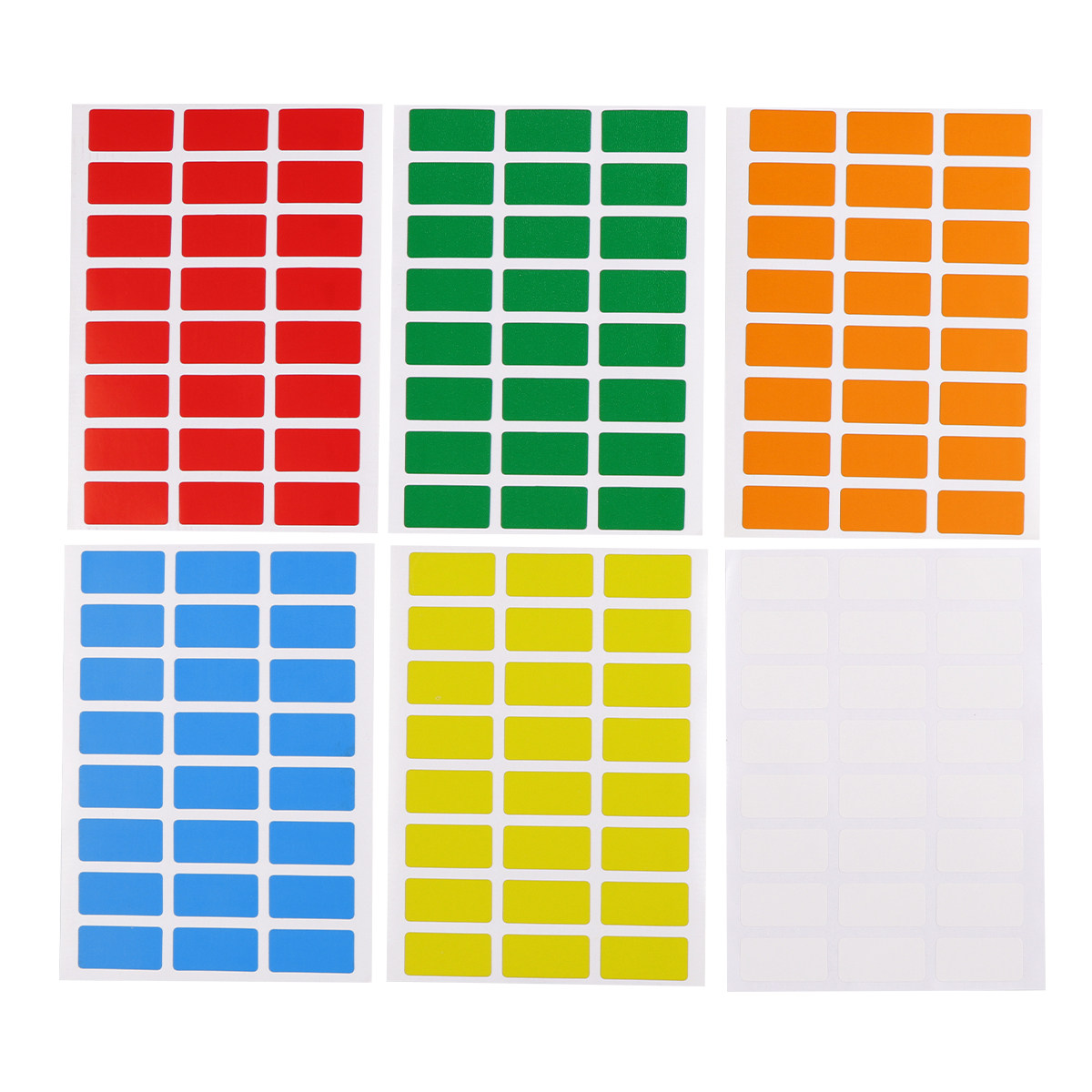 6Pcs Rectangular Color Coding  - огляд і ціна Home Office Organization