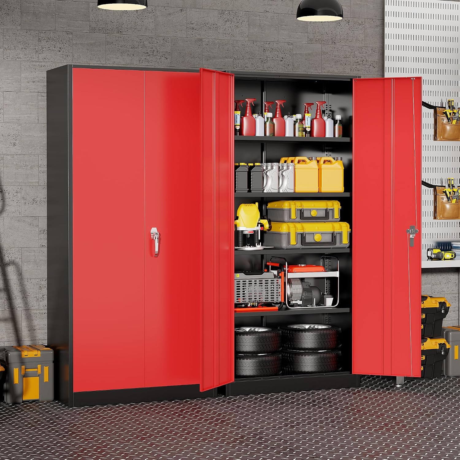 Heavy Duty Metal Garage Storag - огляд і ціна Home Office Organization
