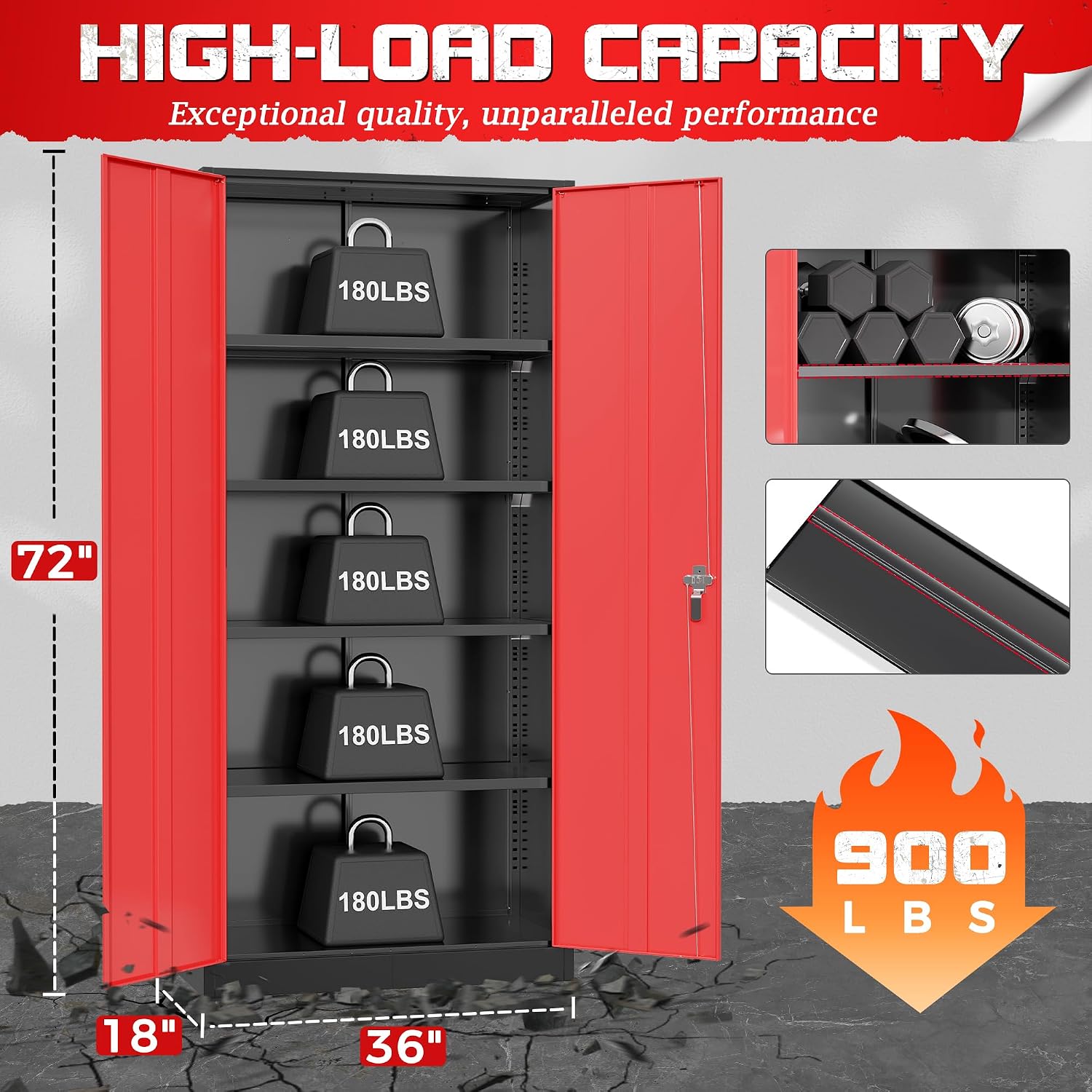 Heavy Duty Metal Garage Storag - огляд і ціна Home Office Organization