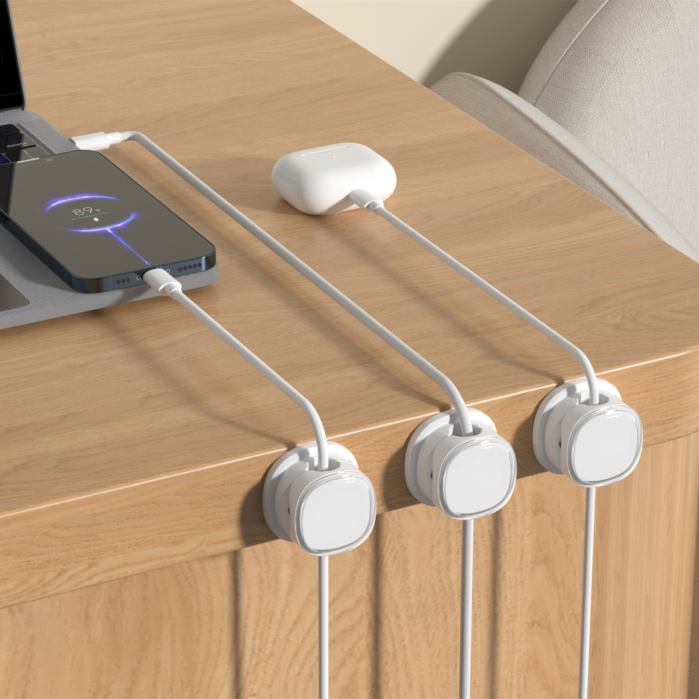 3/6/8/12PCS Magnetic Cable Cli - огляд і ціна Home Office Organization