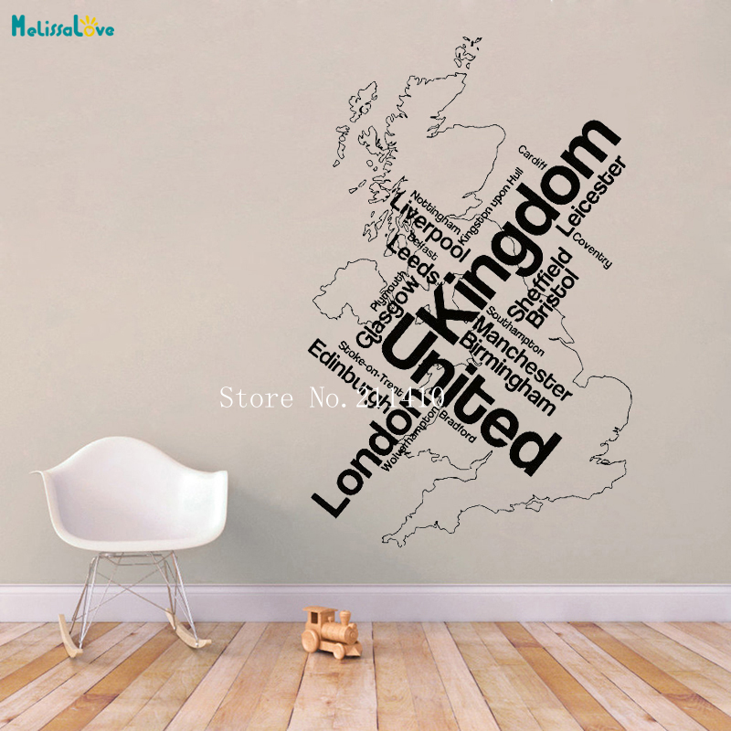 Wall Sticker Map London Unied  - огляд і ціна Home Office London