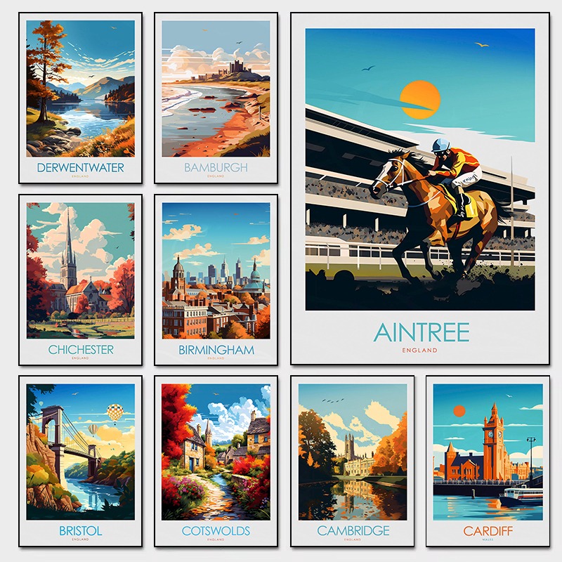 British Cityscape Wall Art Can - огляд і ціна Home Office London