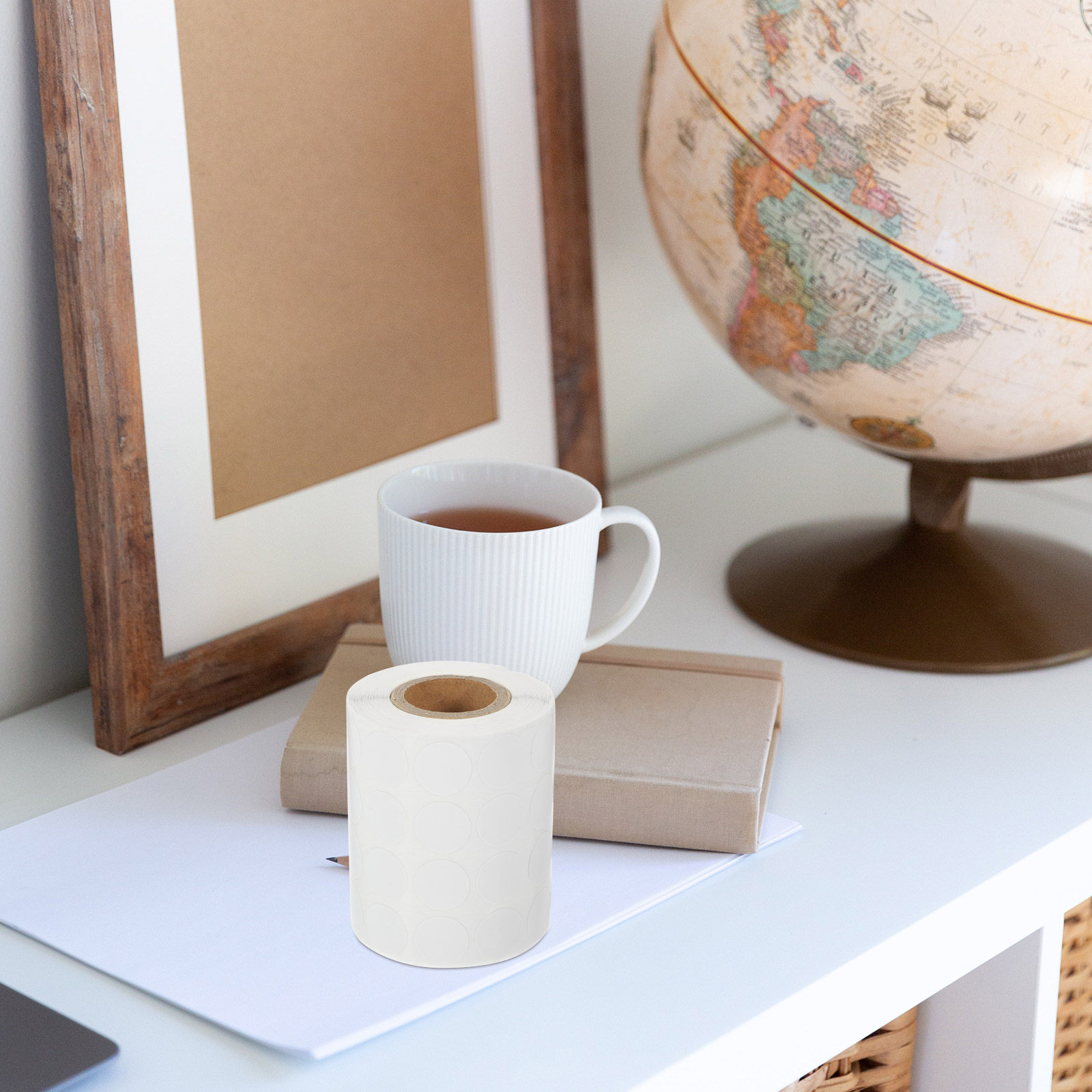 3000Pcs Blank Round Dot Sticke - огляд і ціна Home Office Organization