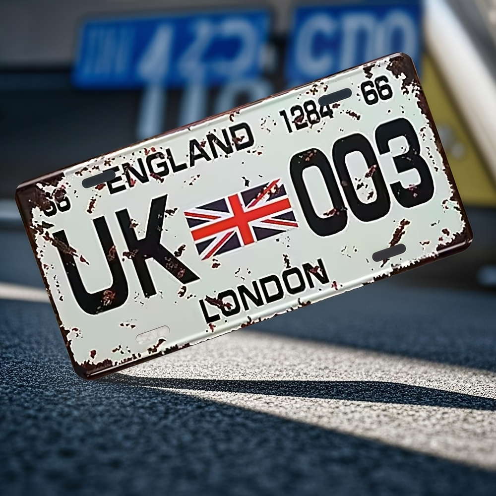 Vintage London UK License Plat - огляд і ціна Home Office London
