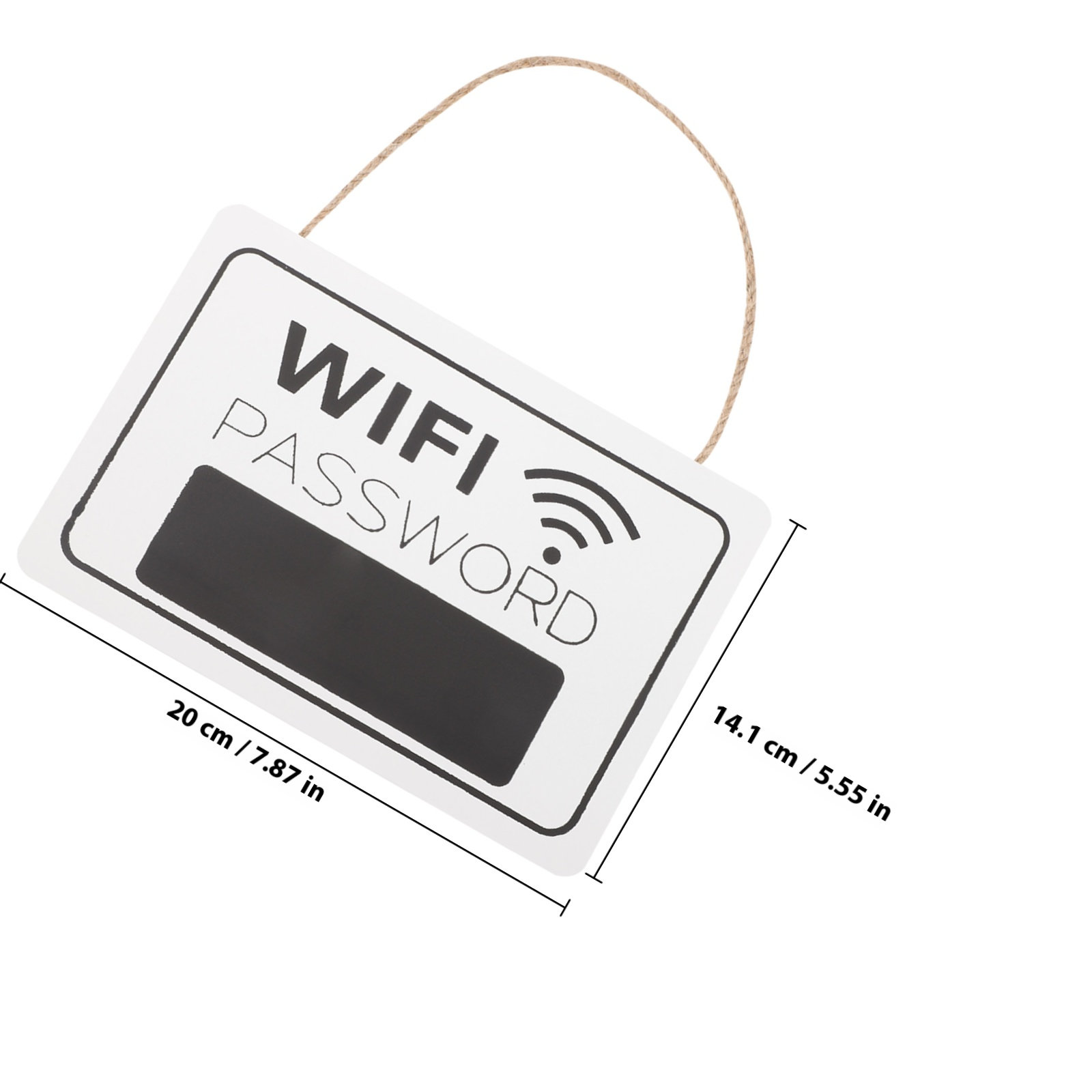 WiFi Password Sign for Home Re - огляд і ціна Home Office Updates