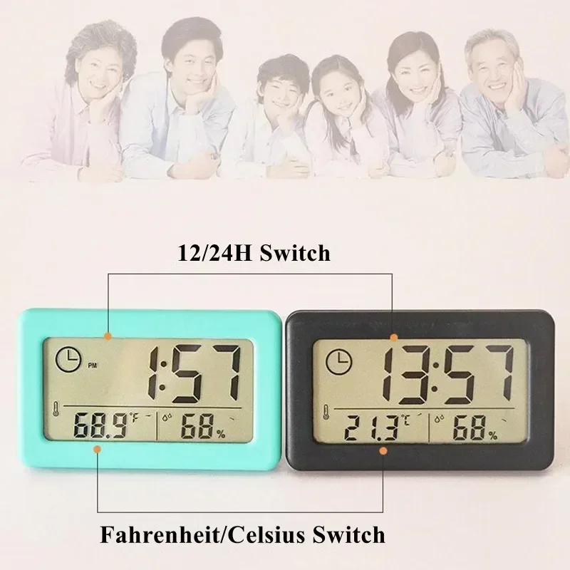 Digital Clock Alarm Clocks Bed - огляд і ціна Led Desk Clock