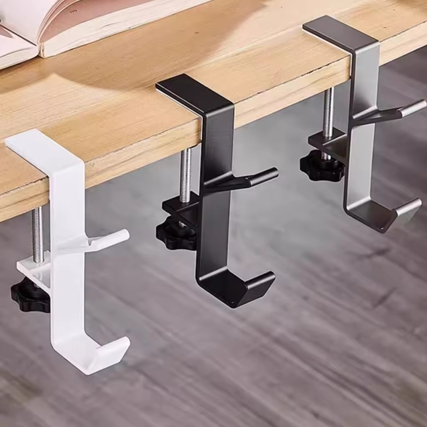 1/2pc Adjustable Desk Edge Hoo - огляд і ціна Home Office Headset