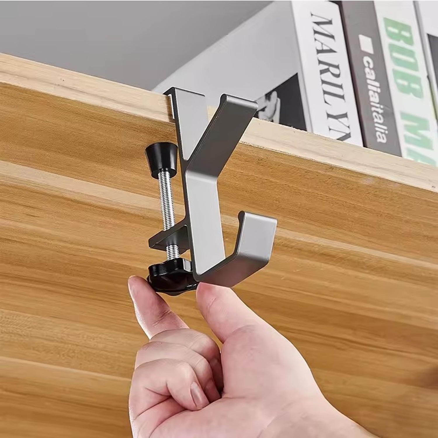 1/2pc Adjustable Desk Edge Hoo - огляд і ціна Home Office Headset
