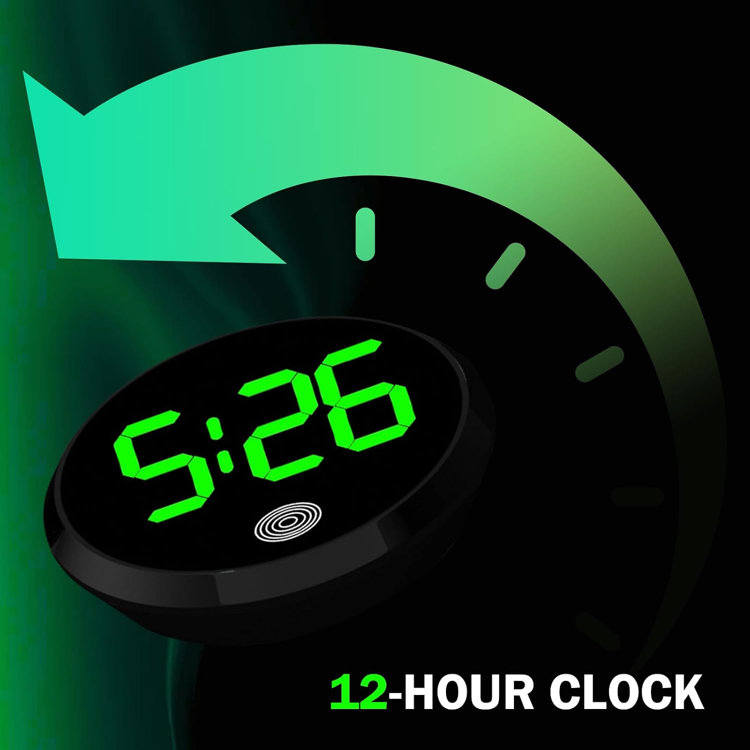 Universal Car Dashboard Digita - огляд і ціна Led Desk Clock